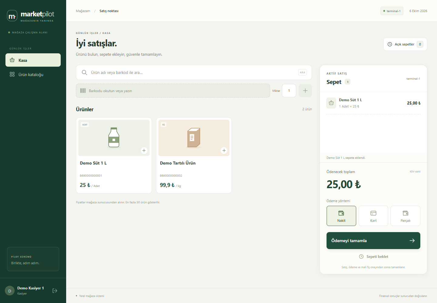 MarketPilot checkout development preview